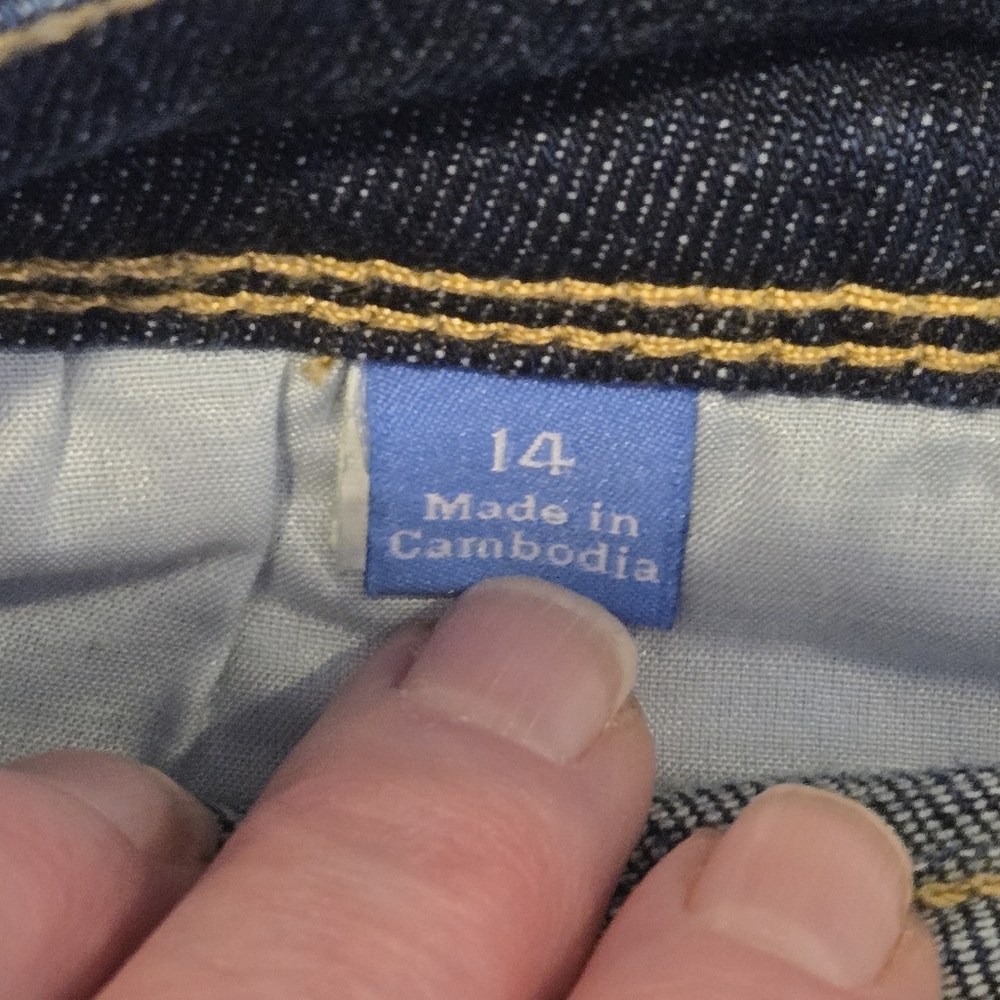 Vintage Simply Vera Wang Jeans – Size 14, Button Pocket Detail - Picture 11 of 15